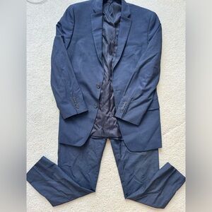 Bar III Blue Slim Fit Suit - 38R